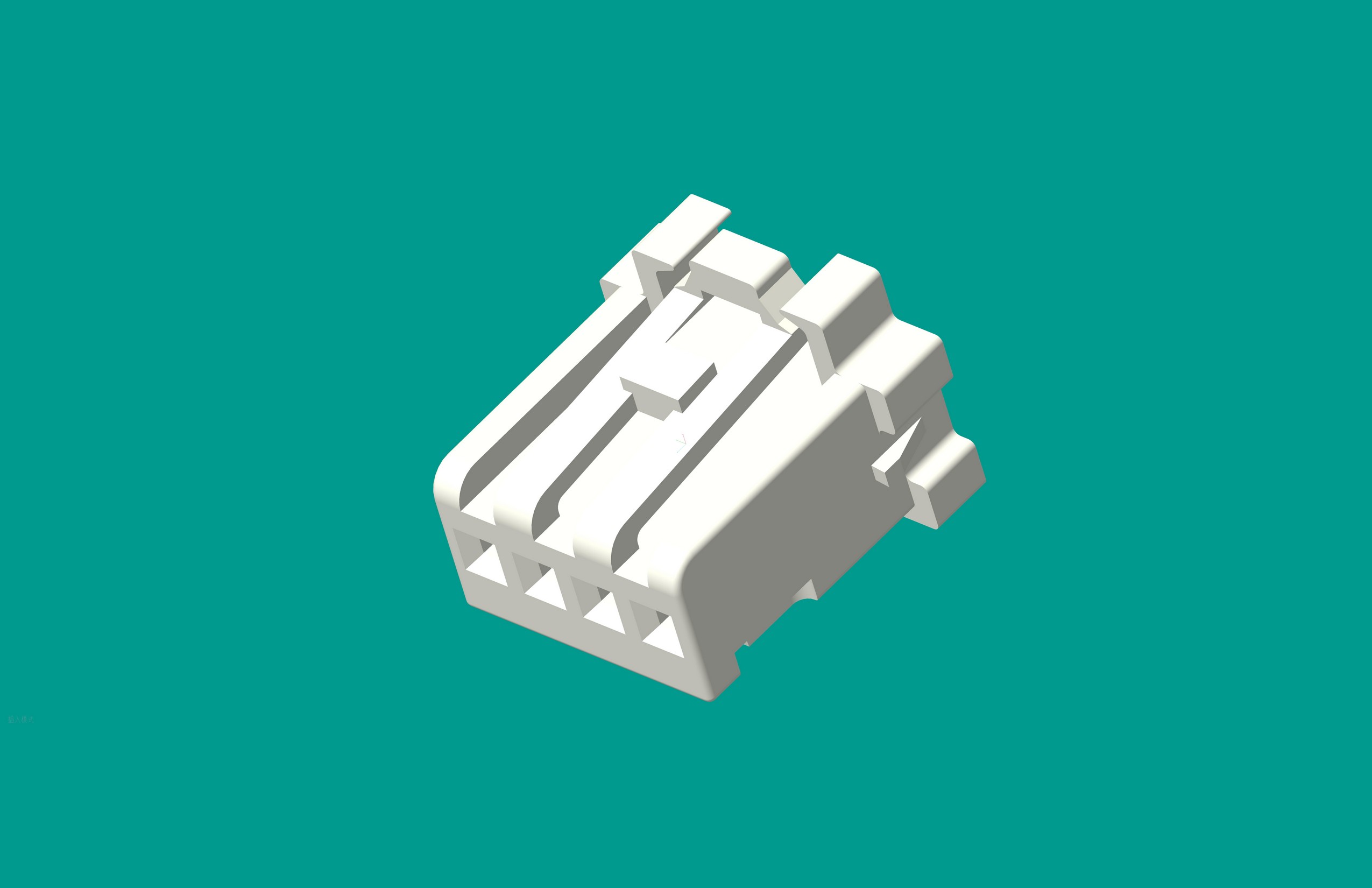 2.0間距，PNIRP-04V-S白色