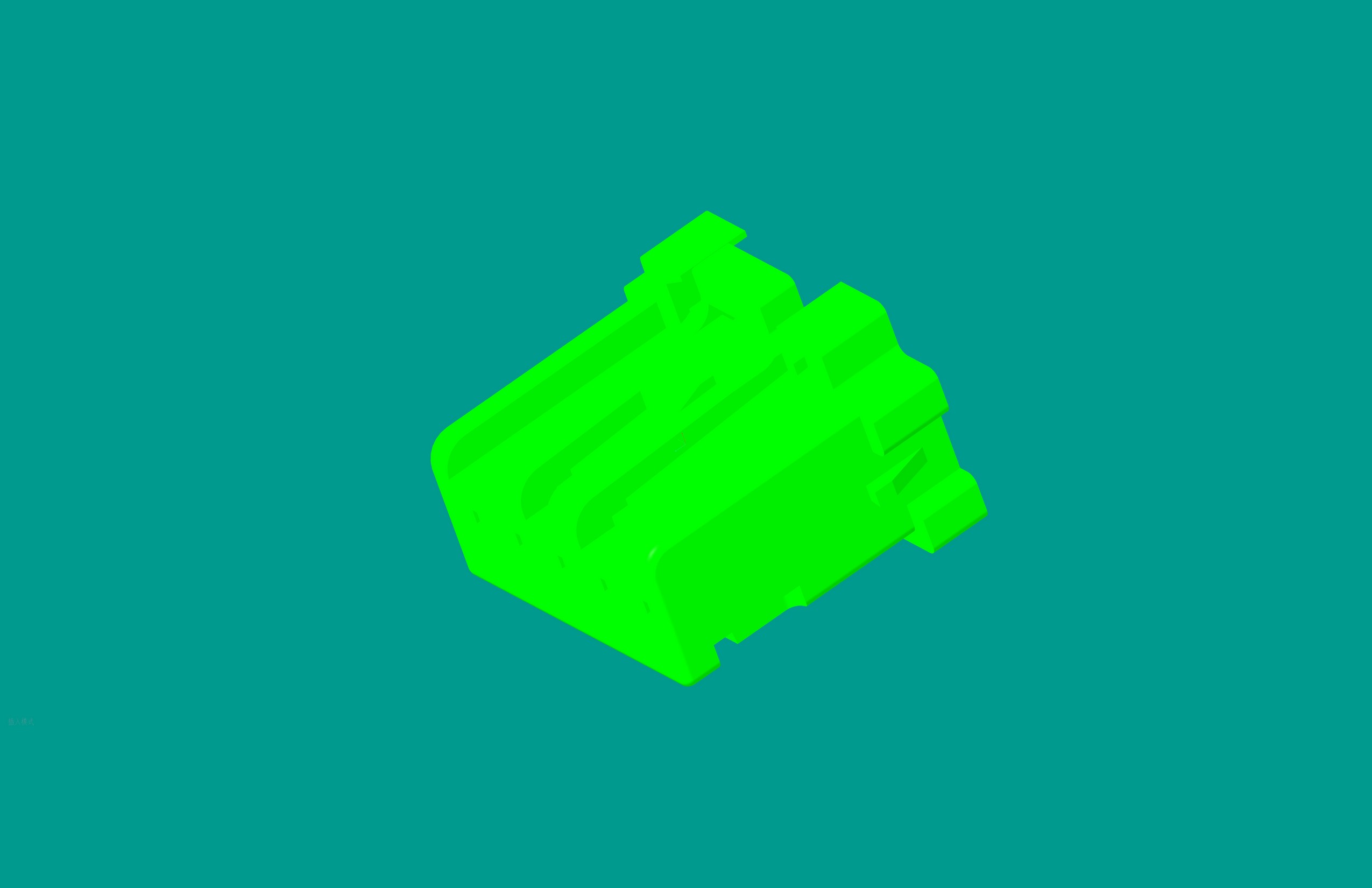 2.0間距，PNIRP-05V-S綠色