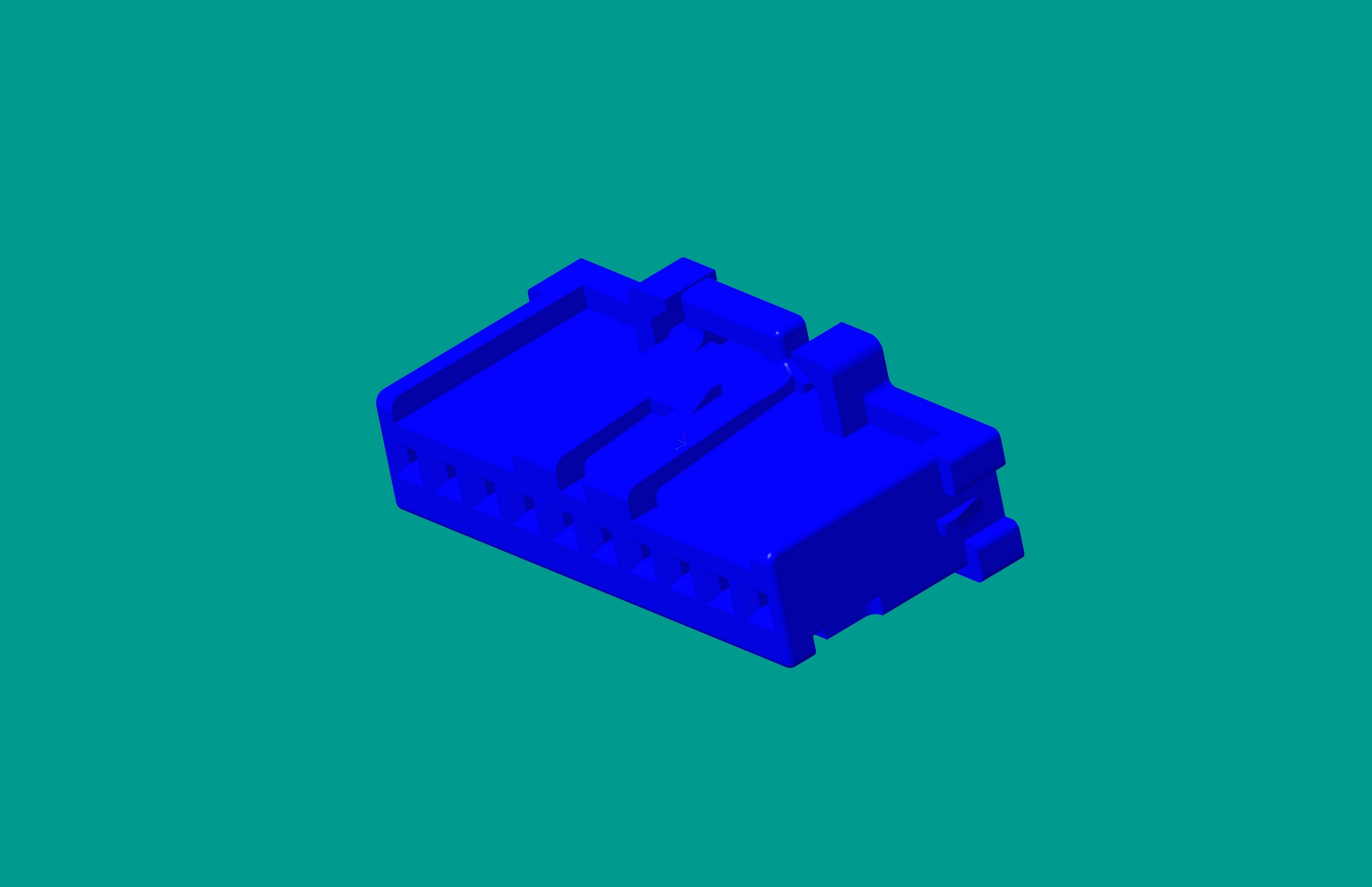 2.0間距，PNIRP-10V-S藍(lán)色