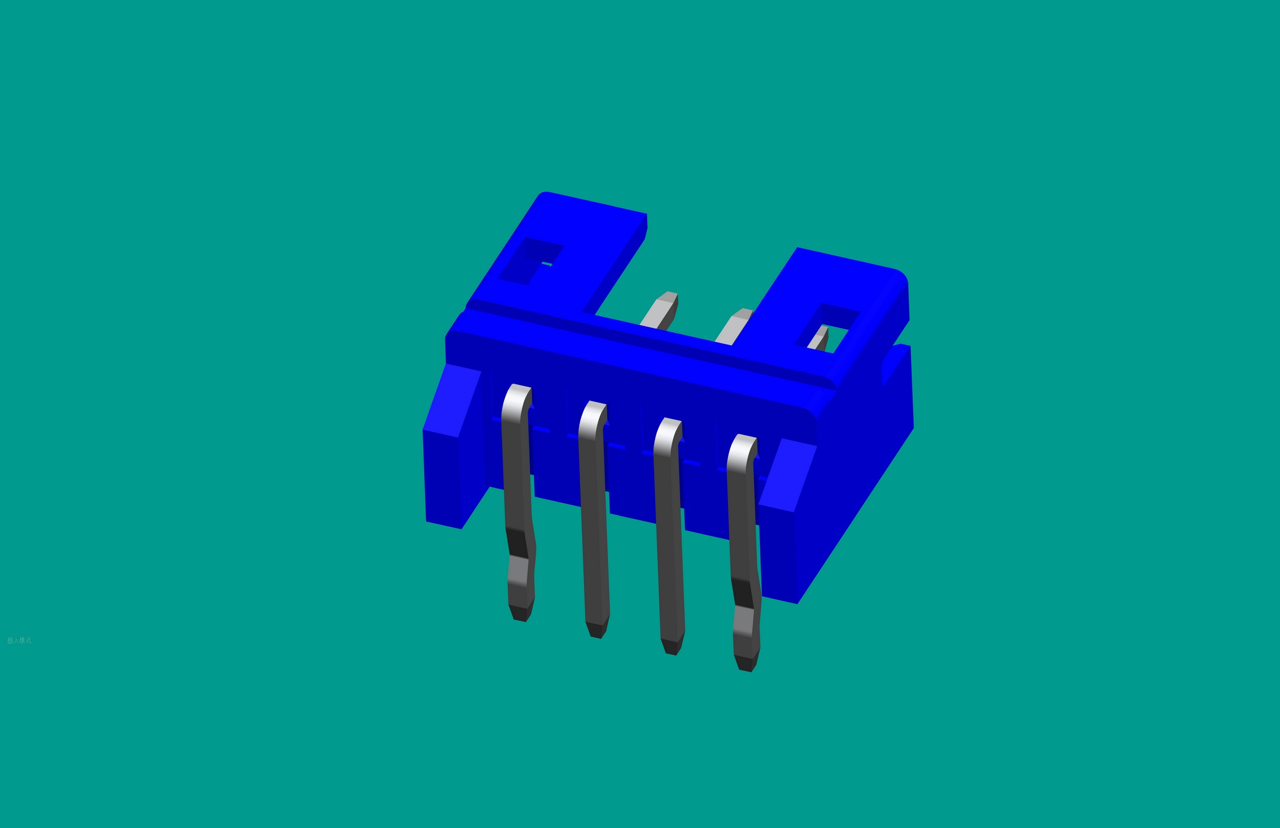 PH-4QA（有保護(hù)腳）藍(lán)色，普通PA66