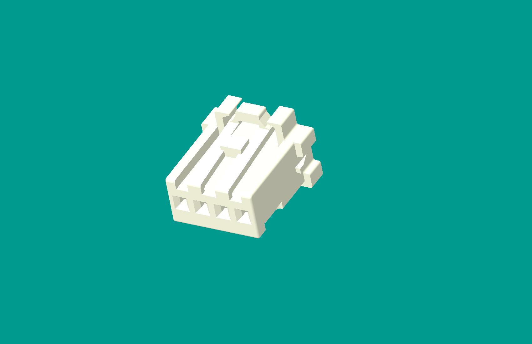 2.0間距，PNIRP-04V-S本色-高灼熱絲