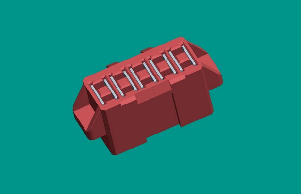 2.0mm跳線帽紅色（17號(hào)帽子）