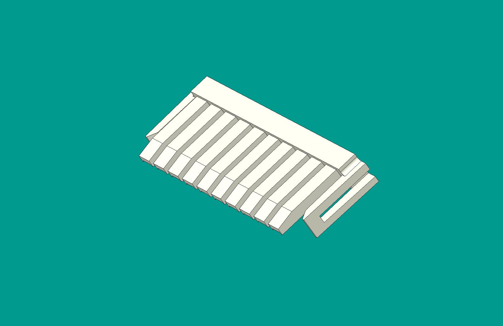 2.0間距，PNIS-10V鎖片