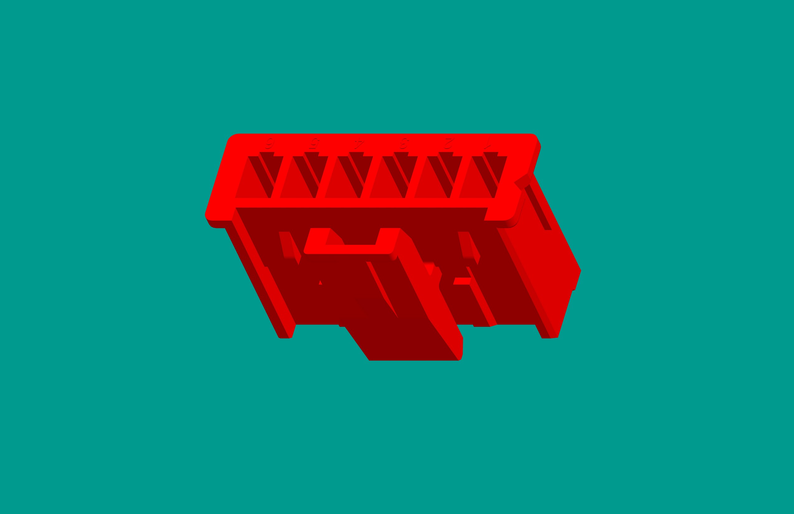 XA-6Y  PA66普通-紅色-包裝