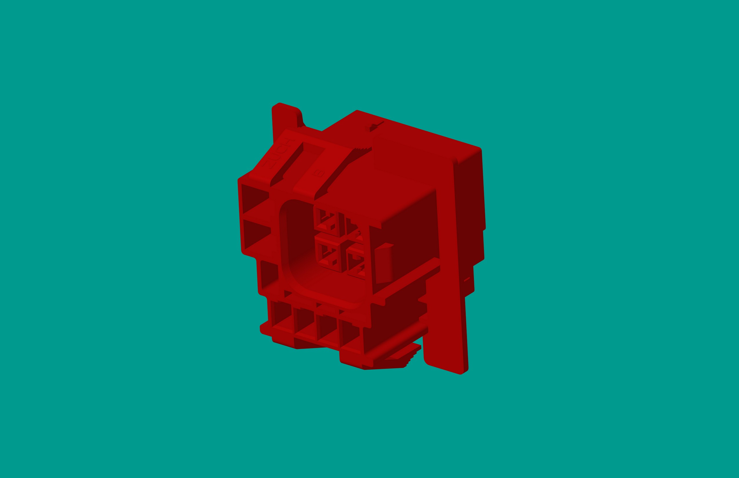 35G-10R插座/紅色/高灼熱絲