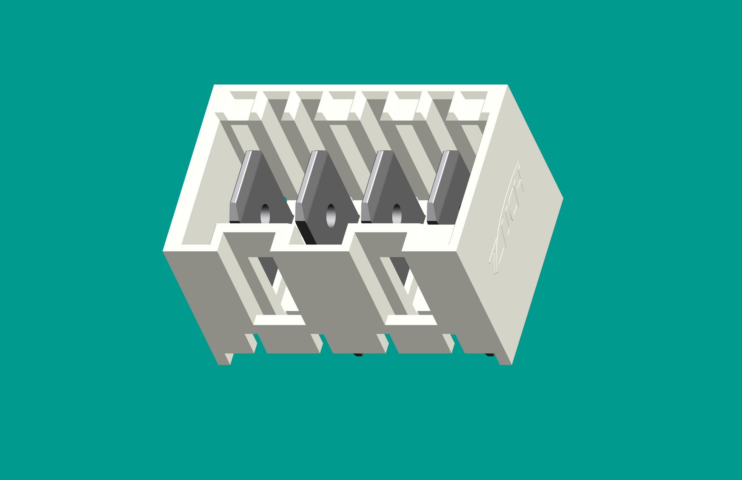 RAST5針座-4位本色-高灼熱絲